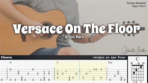 versace on the floor guitar chords.